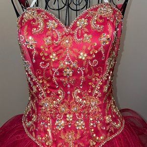 Red Luxurious Gown